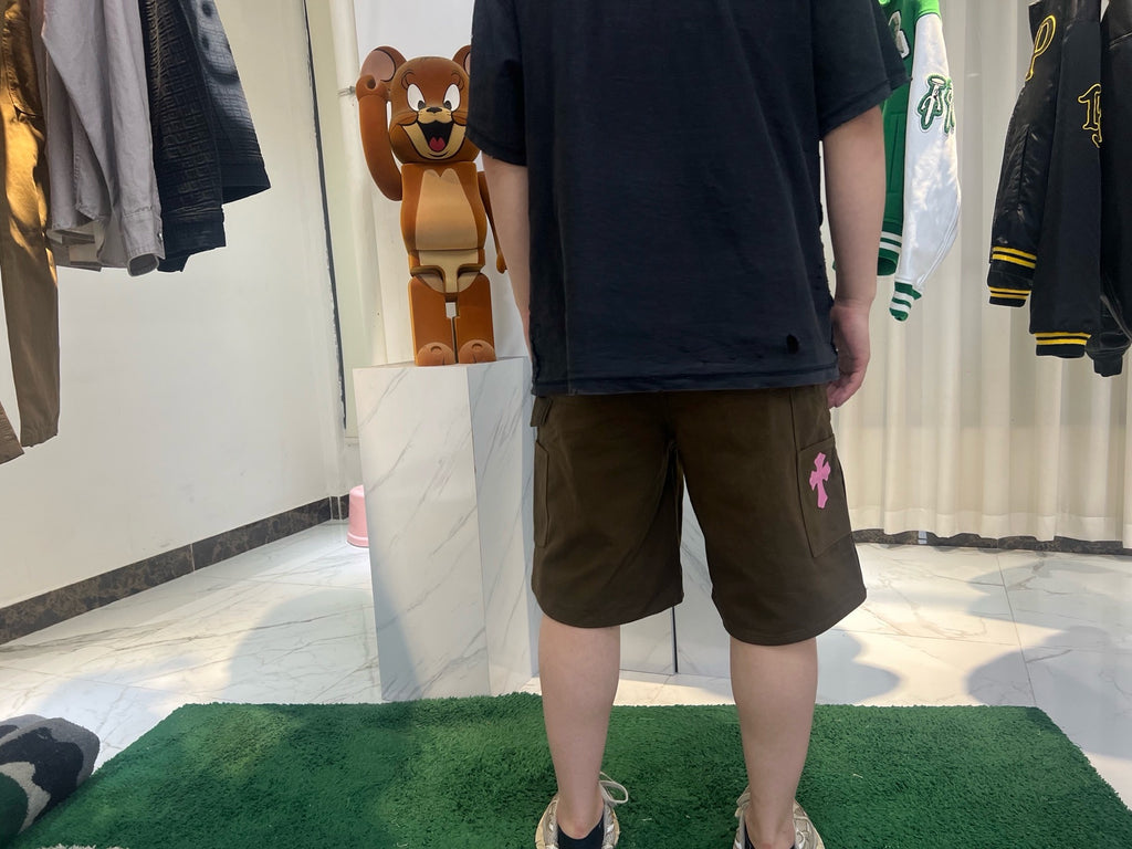 Chrome Hearts double knee short