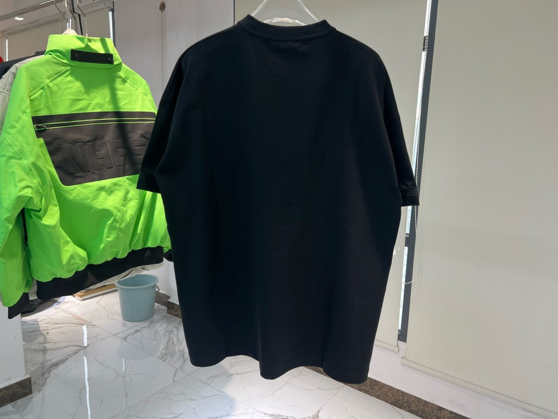 T-shirt - Dior and Stone Island, coupe oversize