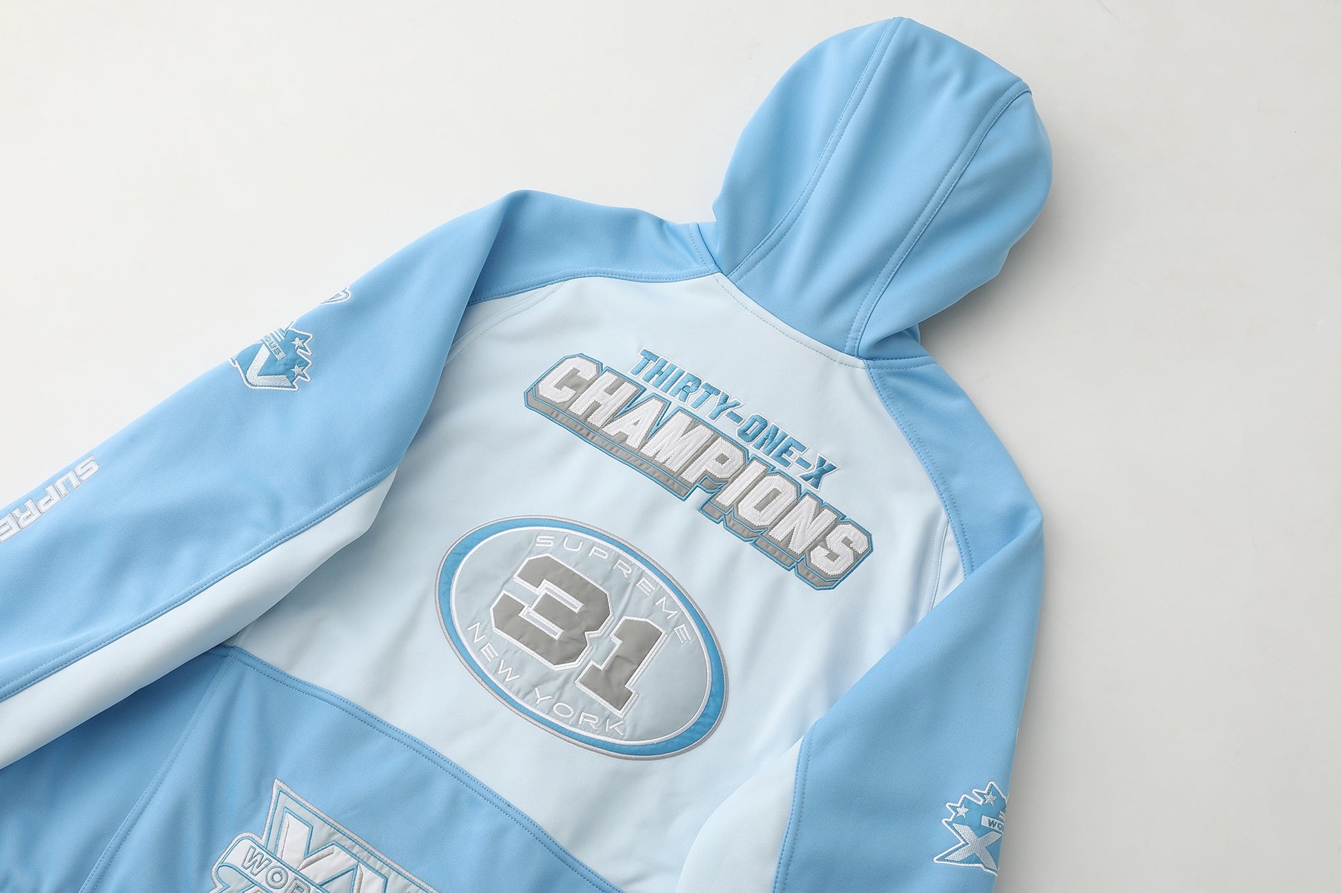 Supreme FW25 Week 16 Football Zip Up Hooded Sweatshirt