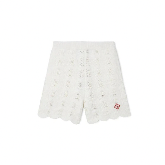 Casablanca - Wavy Crochet Shirt