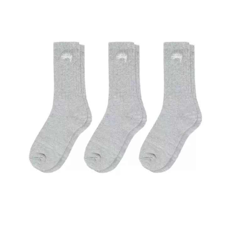 Stussy 3 Pairs Sport Socks