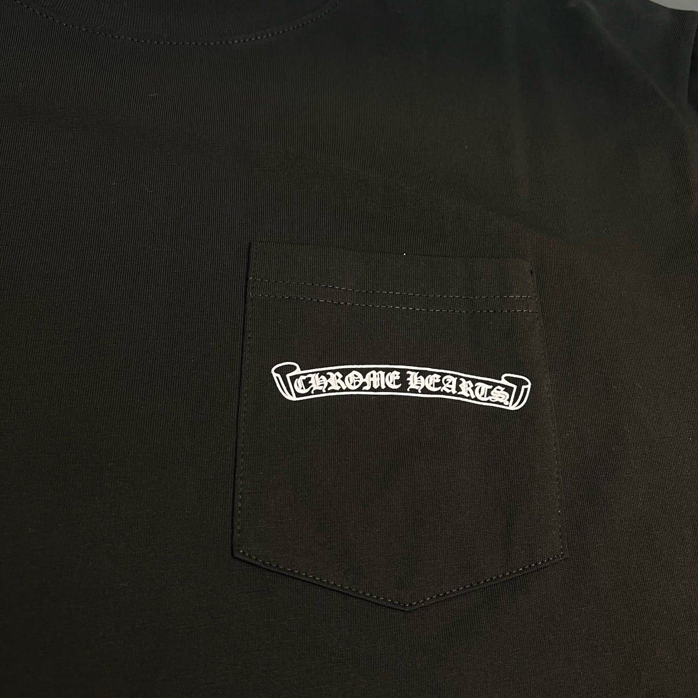 Chrome Hearts 2010s Snowflake Crosses Pocket Tee