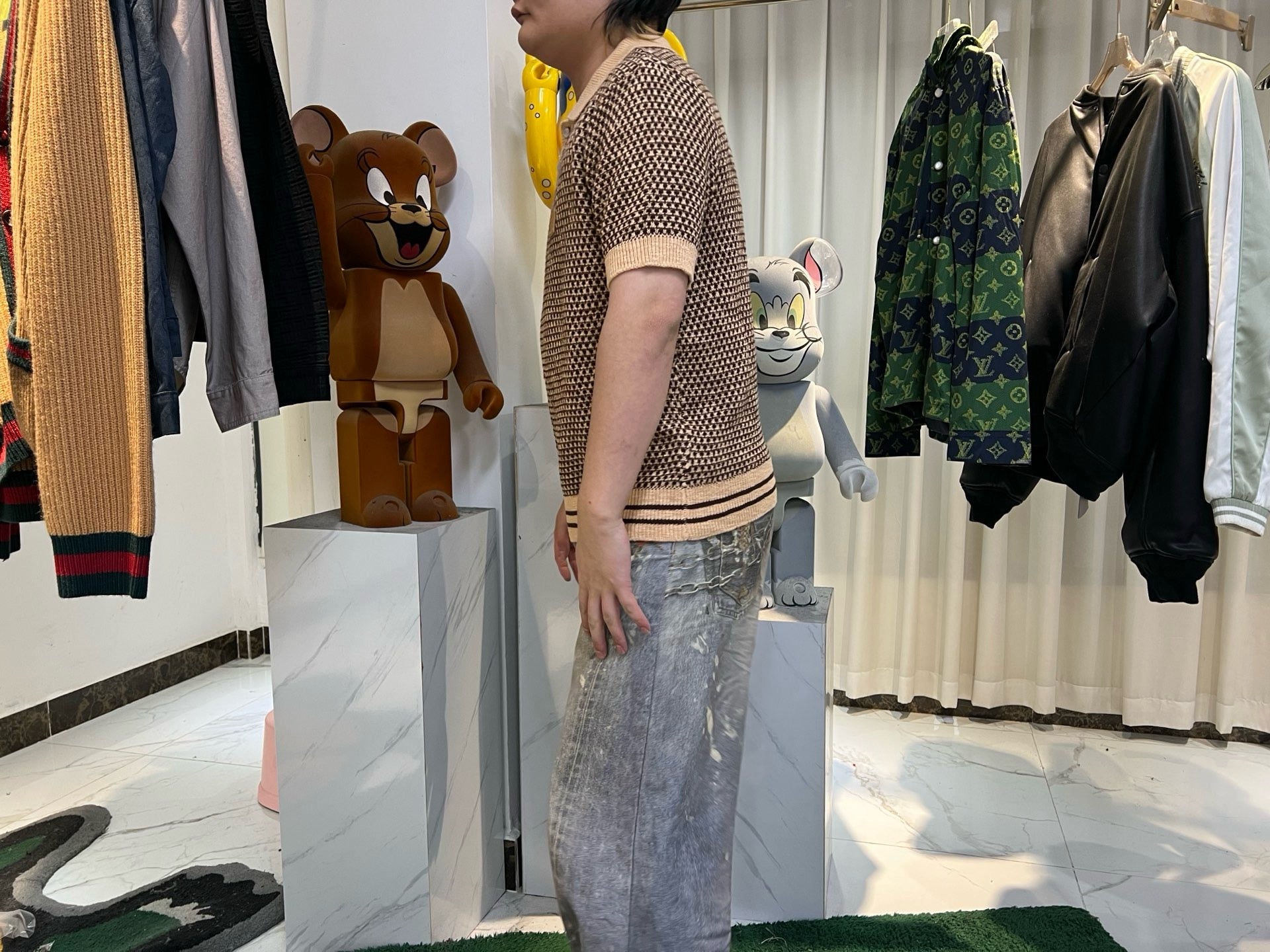 Polo manches courtes en maille