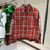 Chrome Hearts Plaid Cotton Filled Shirt