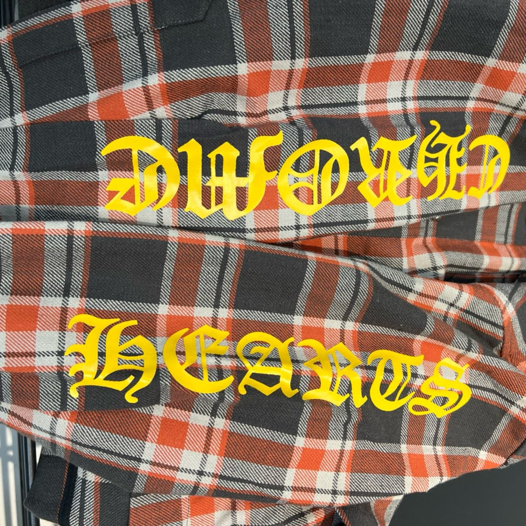 Chrome Hearts Plaid Cotton Filled Shirt