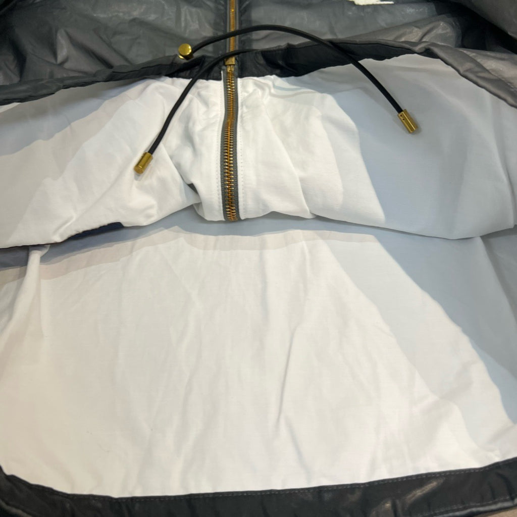 Blouson brodé en nylon