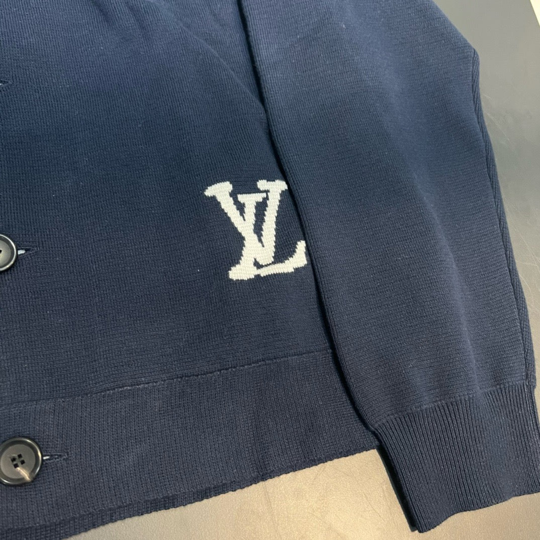 Blouson en laine à signature LV