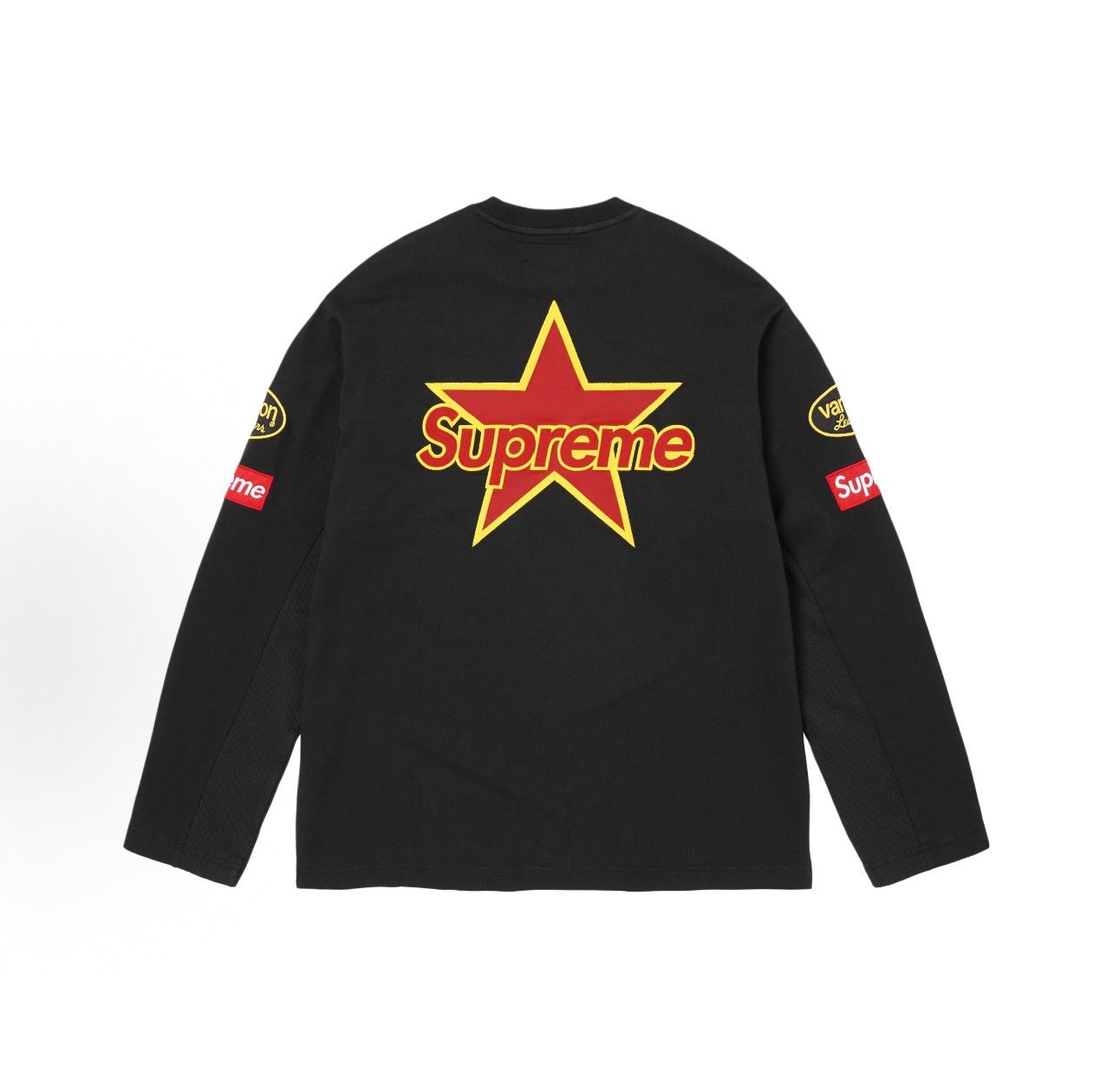 Supreme x Vanson Leathers Long-Sleeve Top Black