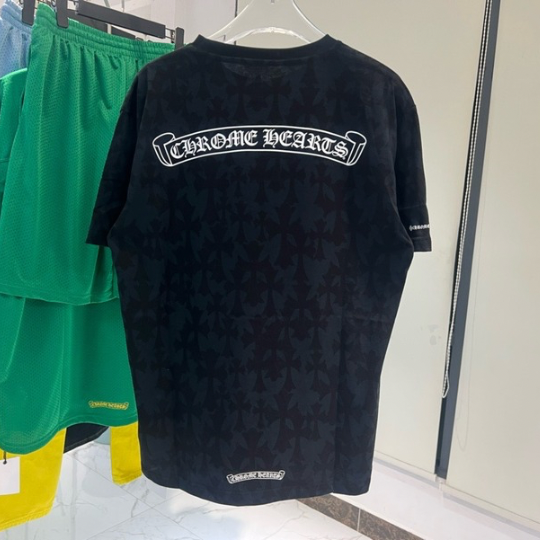 Chrome hearts cemetery cross t shirt