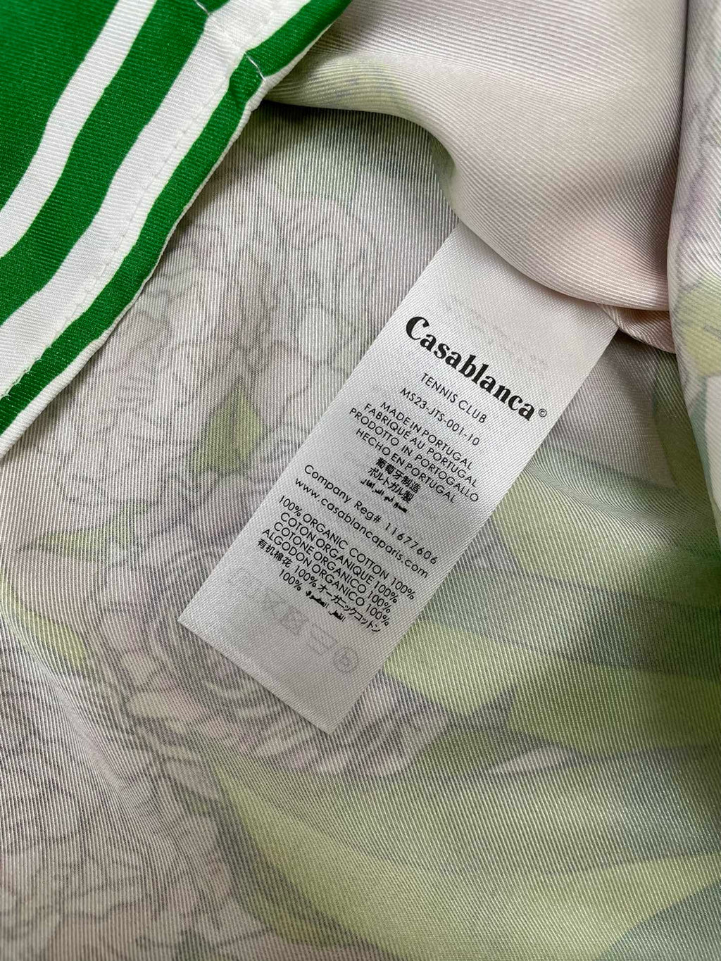 Tennis Club Prive Silk Shirt