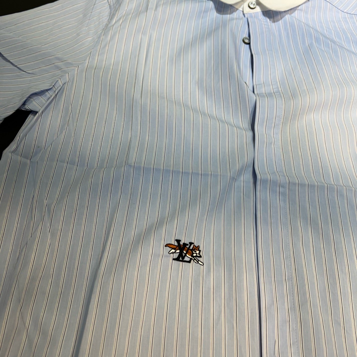 Striped Short-Sleeved Shirt