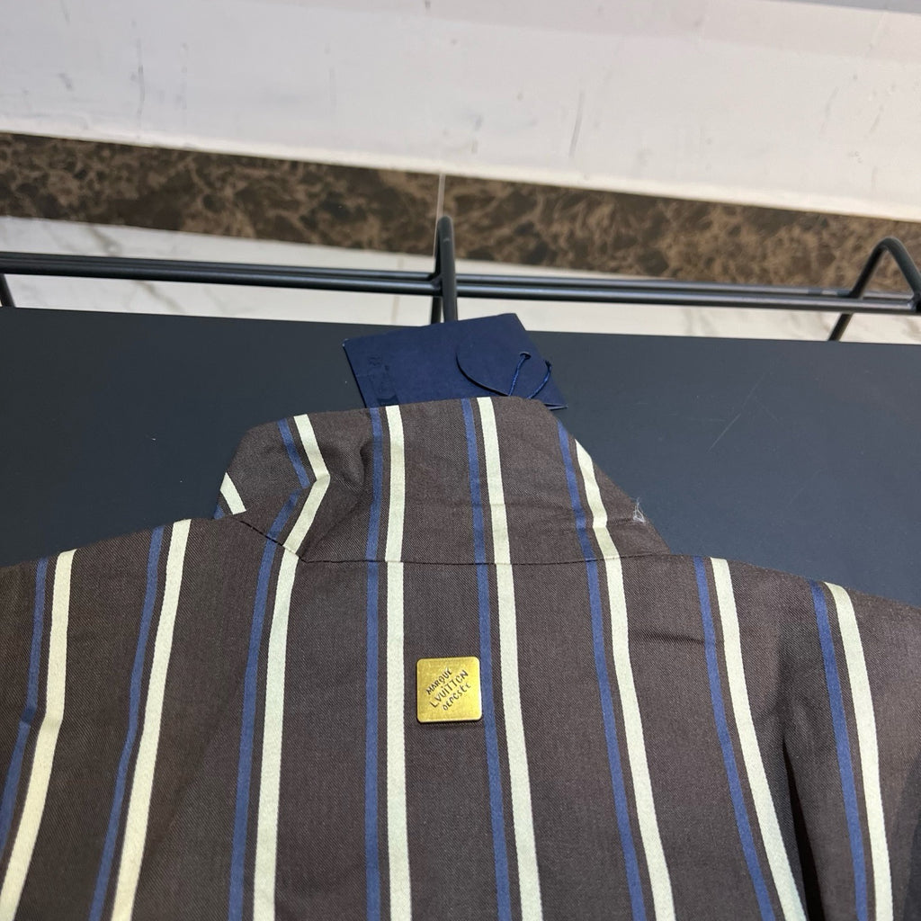 Veste de jogging rayée zippée