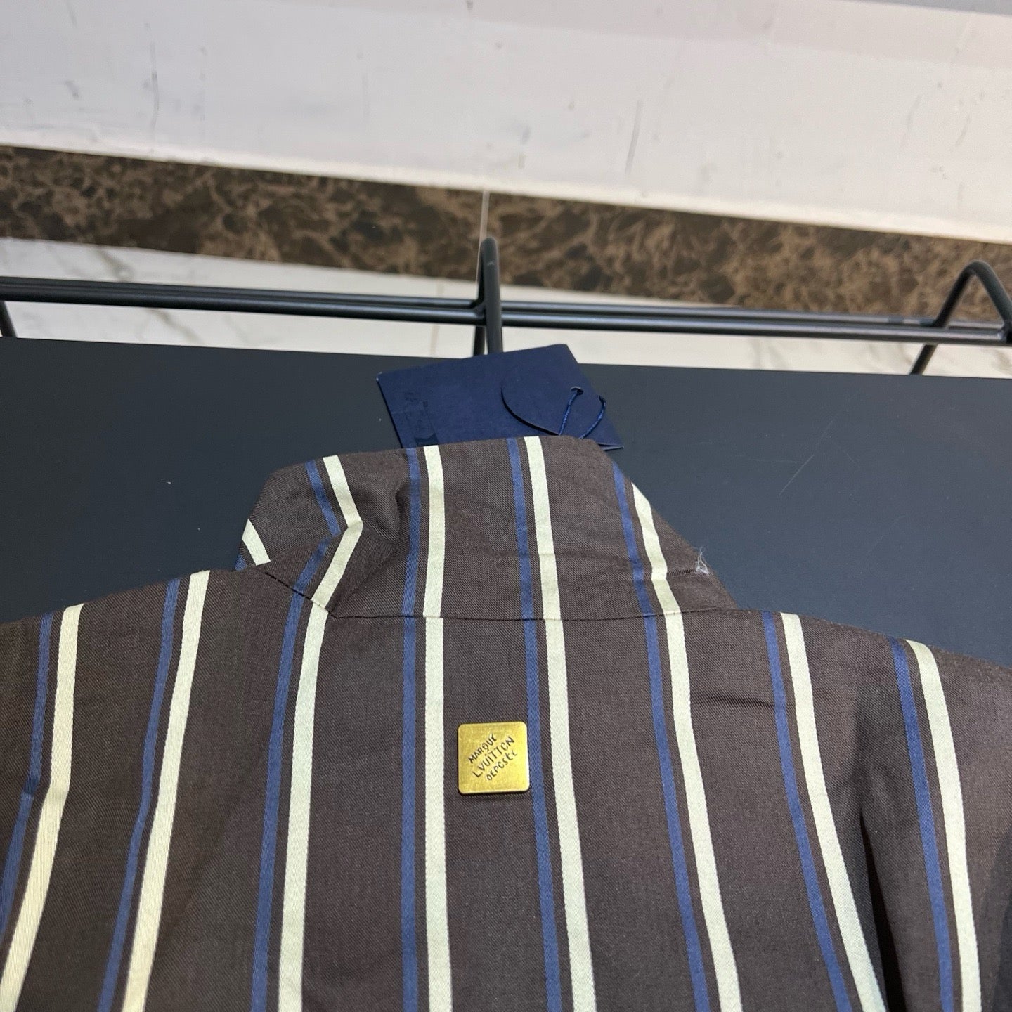 Veste de jogging rayée zippée