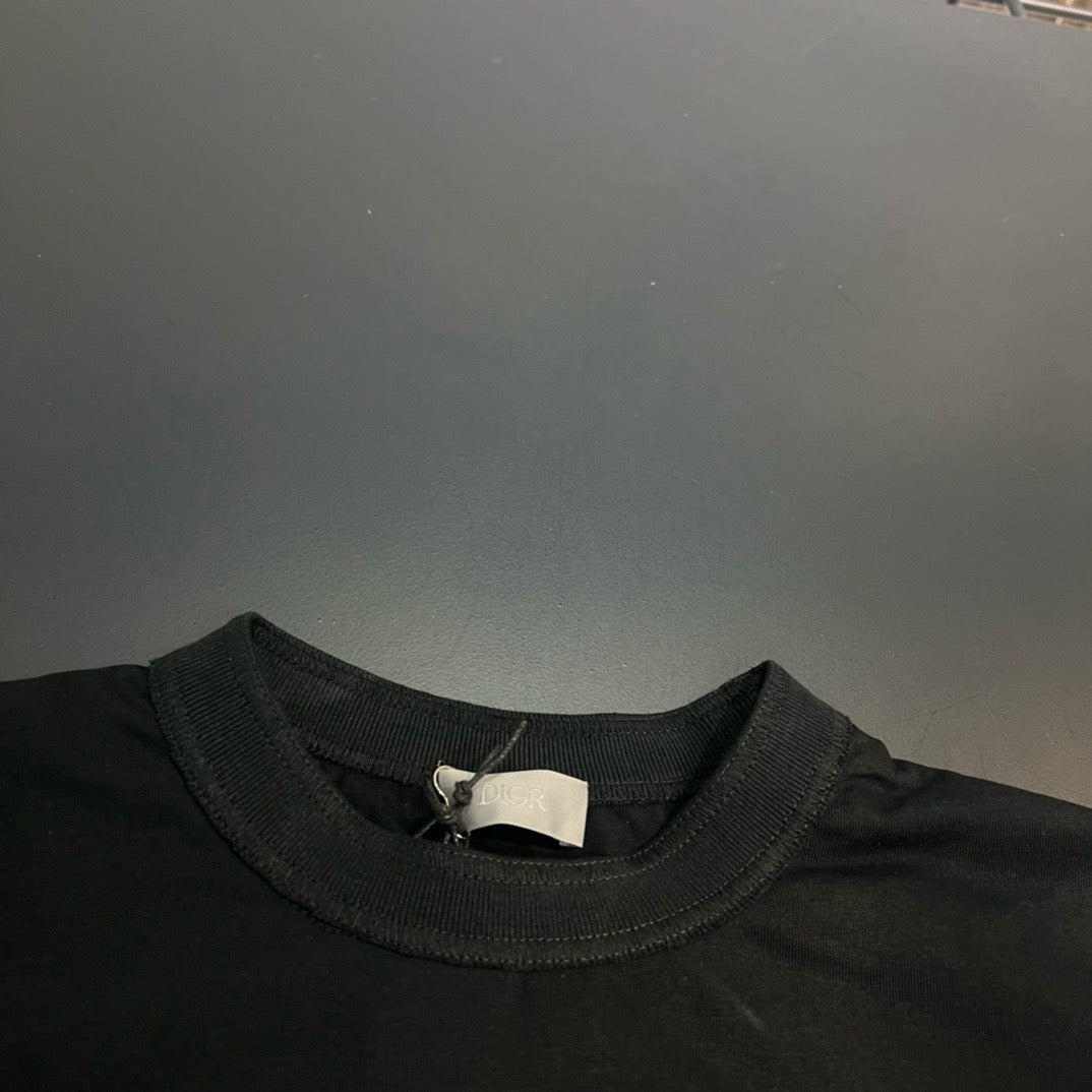 T-shirt - Dior and Stone Island, coupe oversize