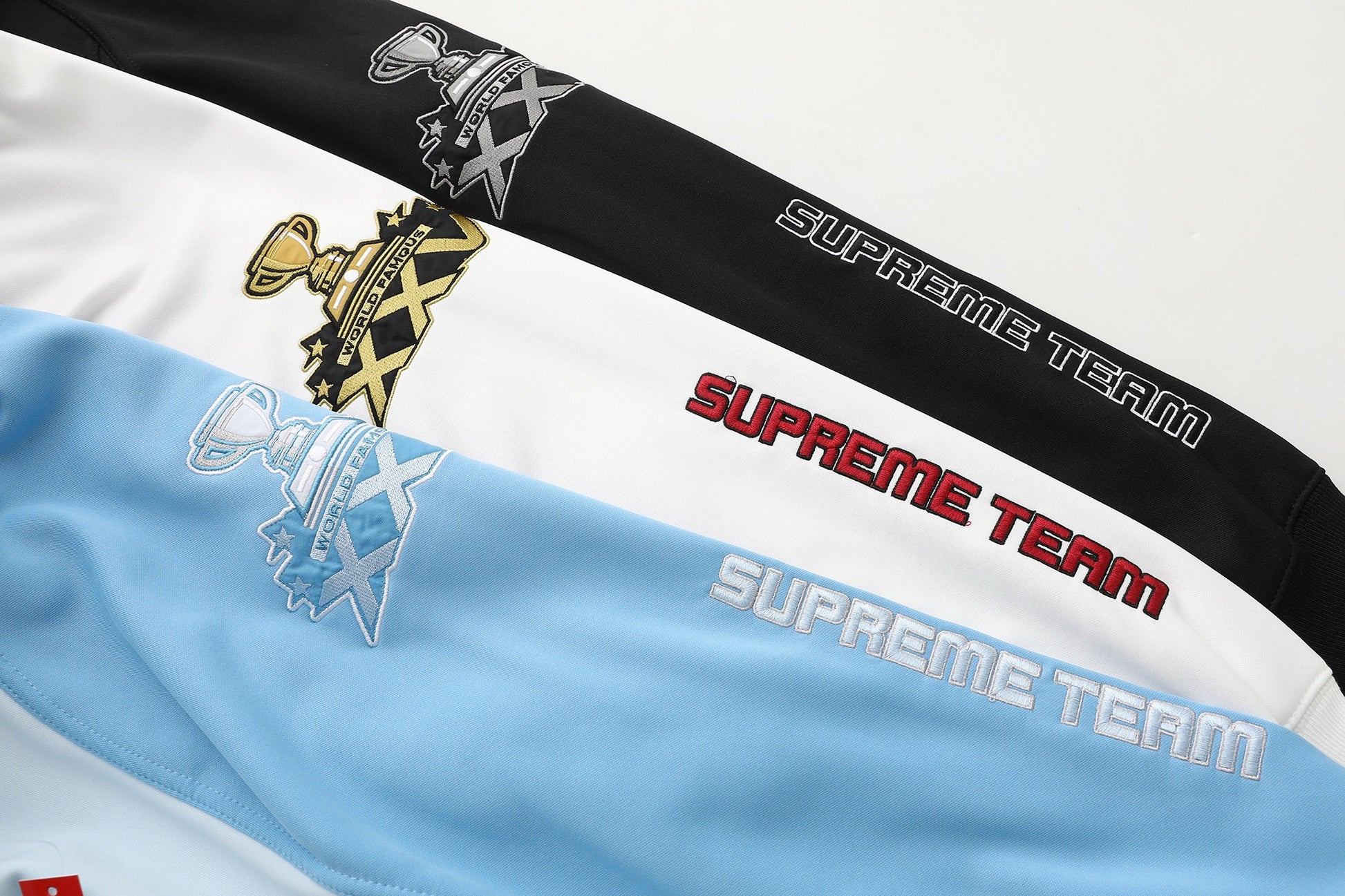 Supreme FW25 Week 16 Football Zip Up Hooded Sweatshirt