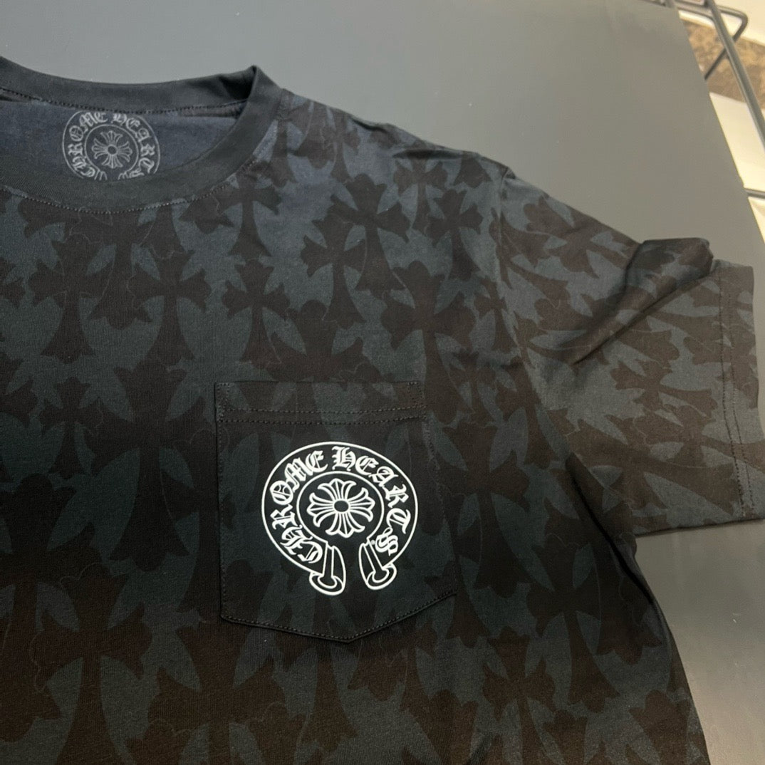 Chrome hearts cemetery cross t shirt