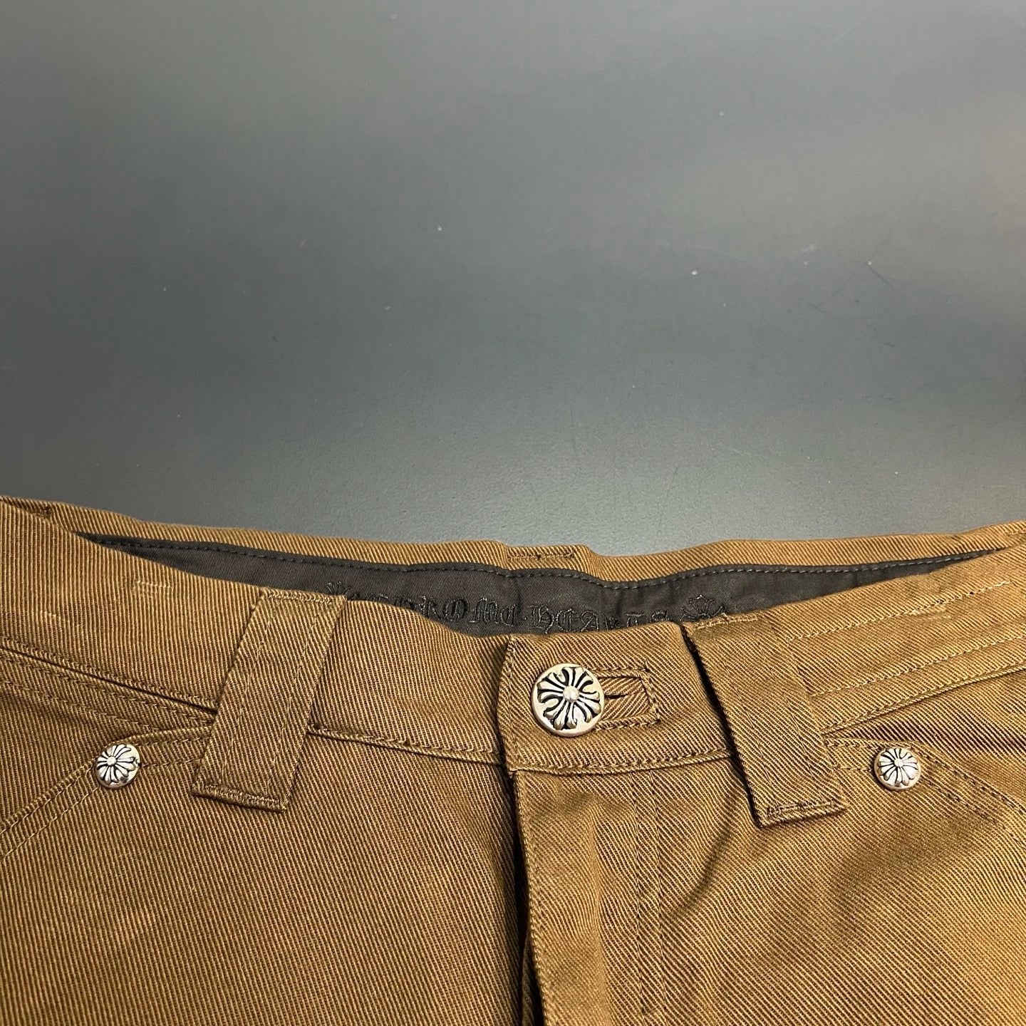 Chrome Hearts double knee short