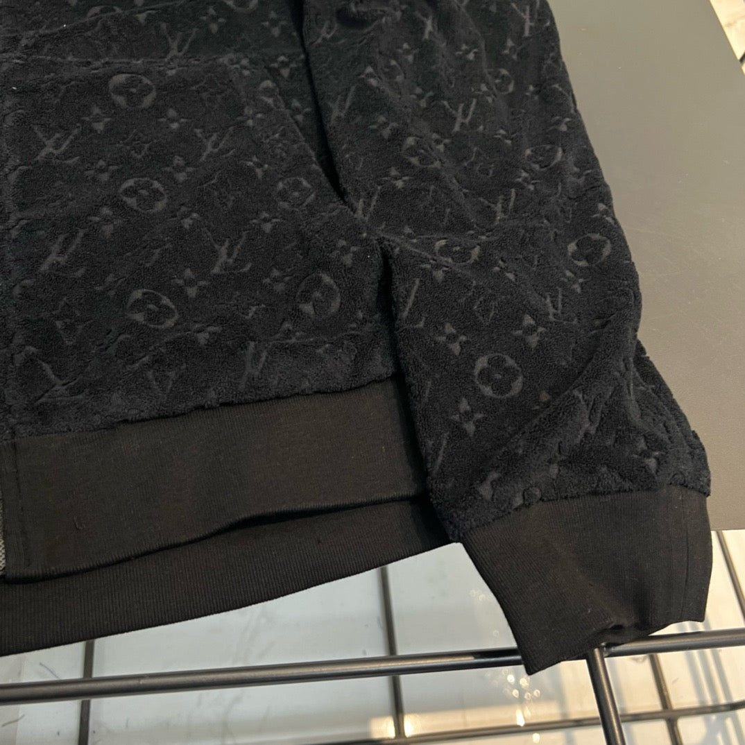 Louis Vuitton velvet hoodie