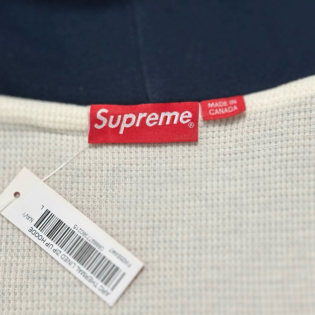 SUPREME FW25 ARC THERMAL LINED ZIP UP HOODED