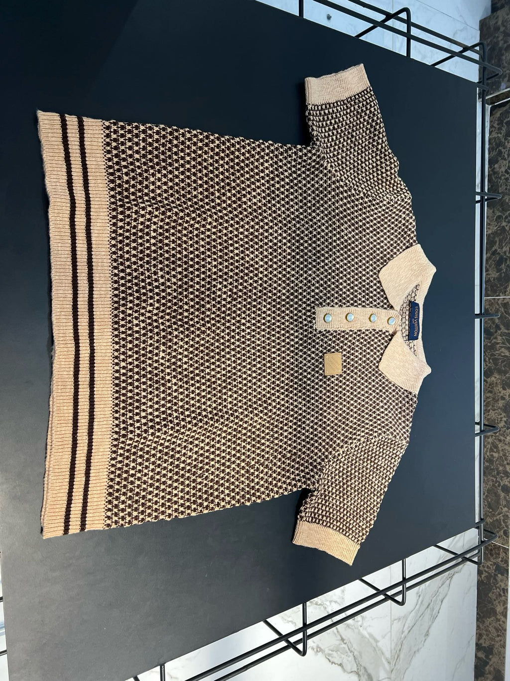 Polo manches courtes en maille