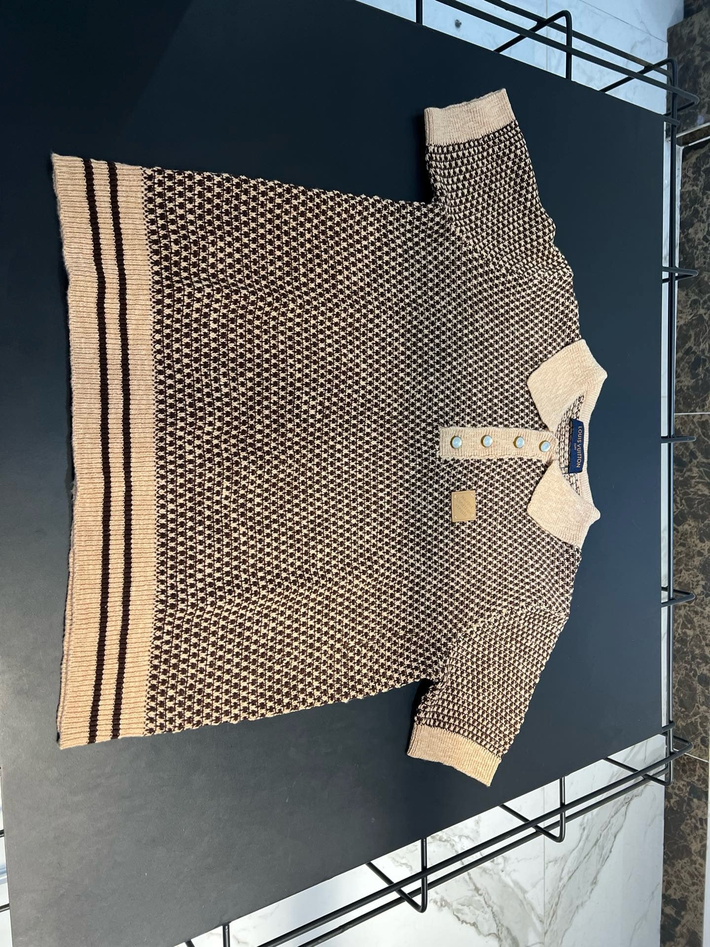 Polo manches courtes en maille