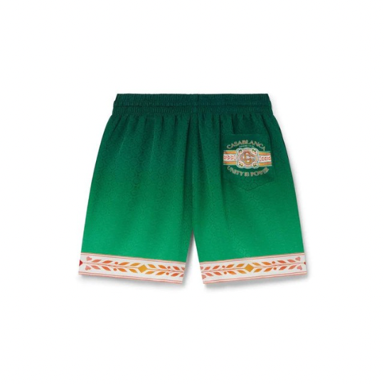 Casablanca - Unity Is Power Silk Shorts