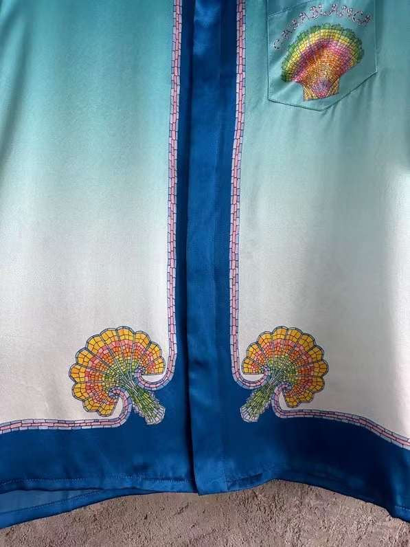 Casablanca - Coquillage Coloré Silk Shirt