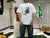 Tee-shirt graphique brodé en coton cow-boy