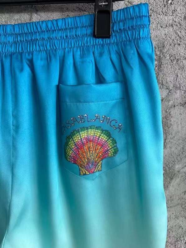 Casablanca - Coquillage Coloré Silk Shorts