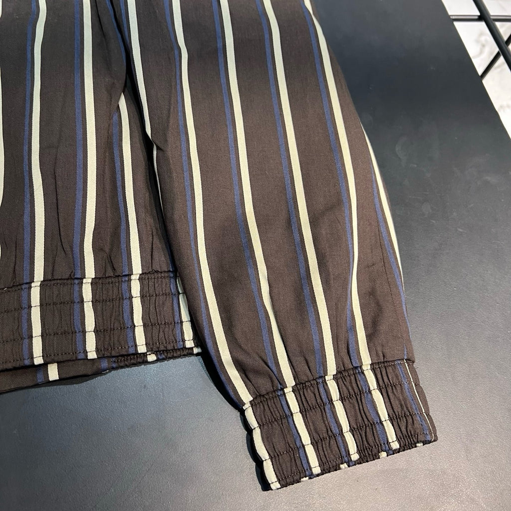 Veste de jogging rayée zippée