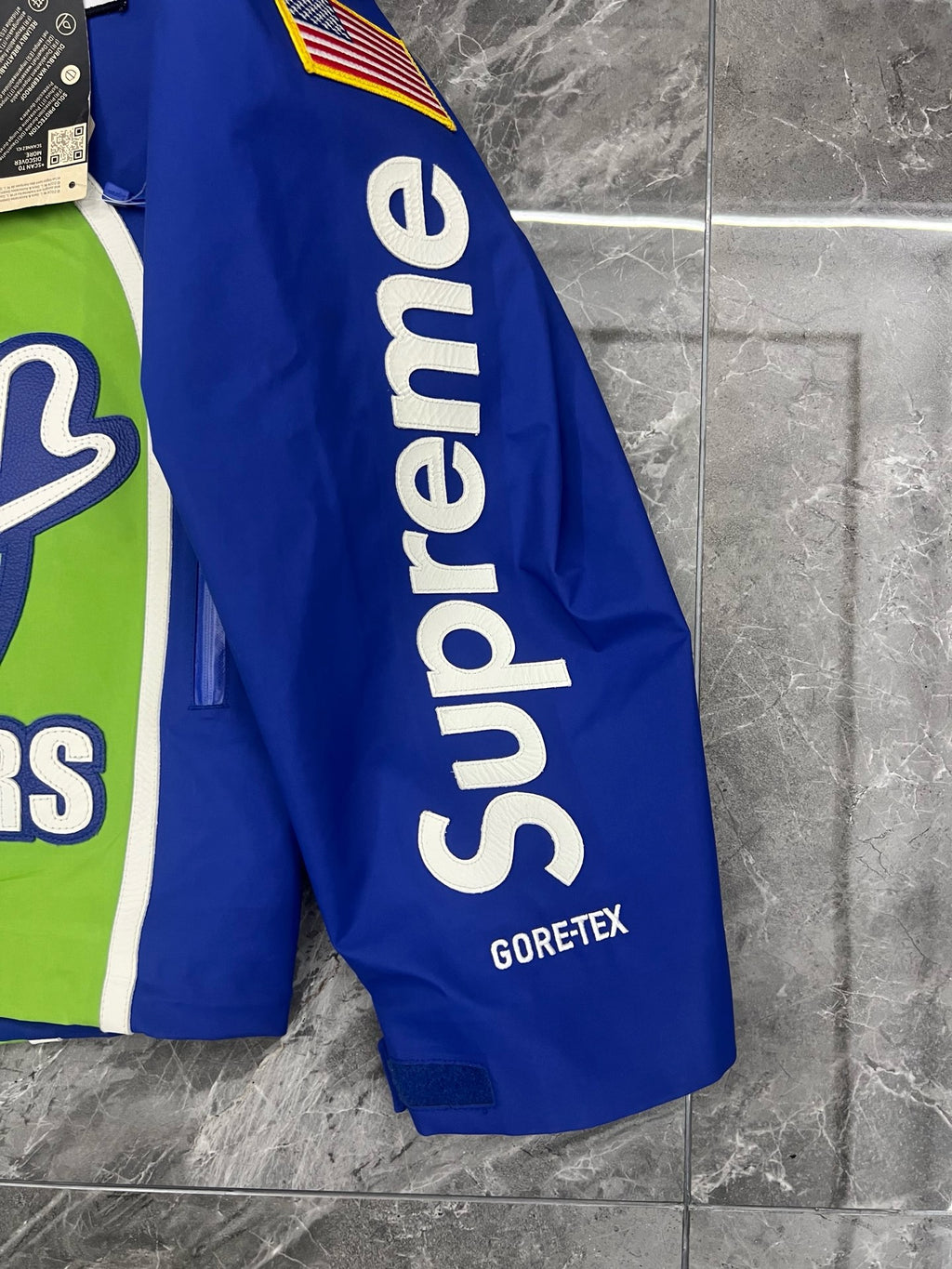 Veste Supreme Vanson en cuir GORE-TEX