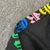 T shirt manche longue Chrome Hearts Multi Color Cross Cemetery L/S