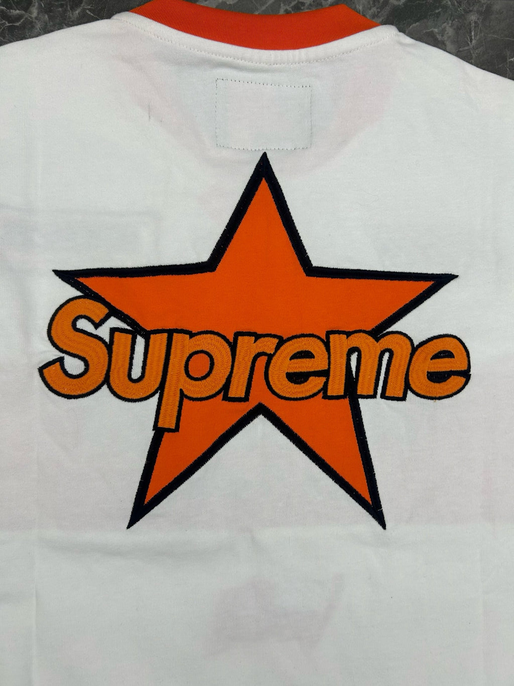 Supreme x Vanson Leathers Long-Sleeve Top white