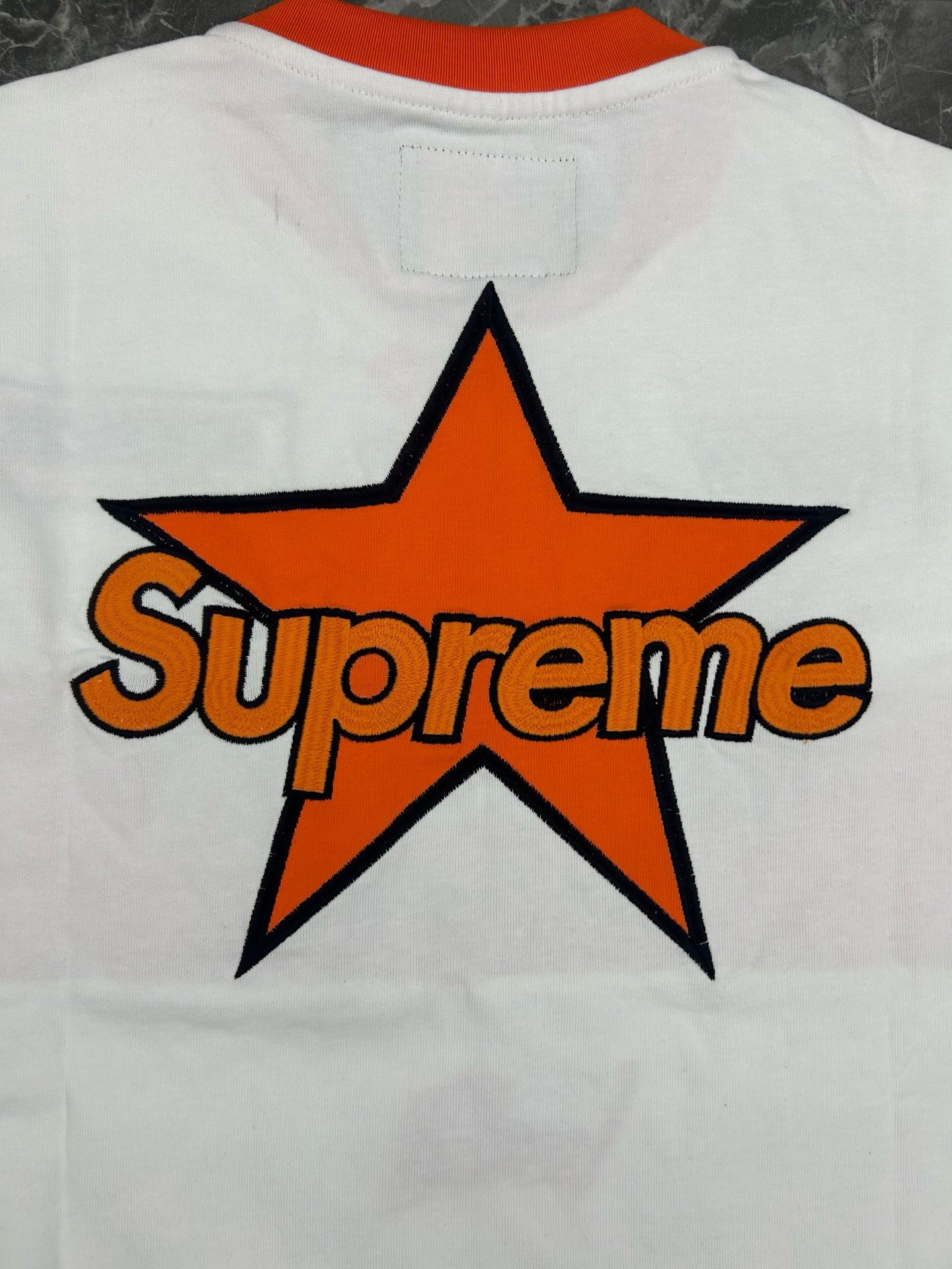 Supreme x Vanson Leathers Long-Sleeve Top white