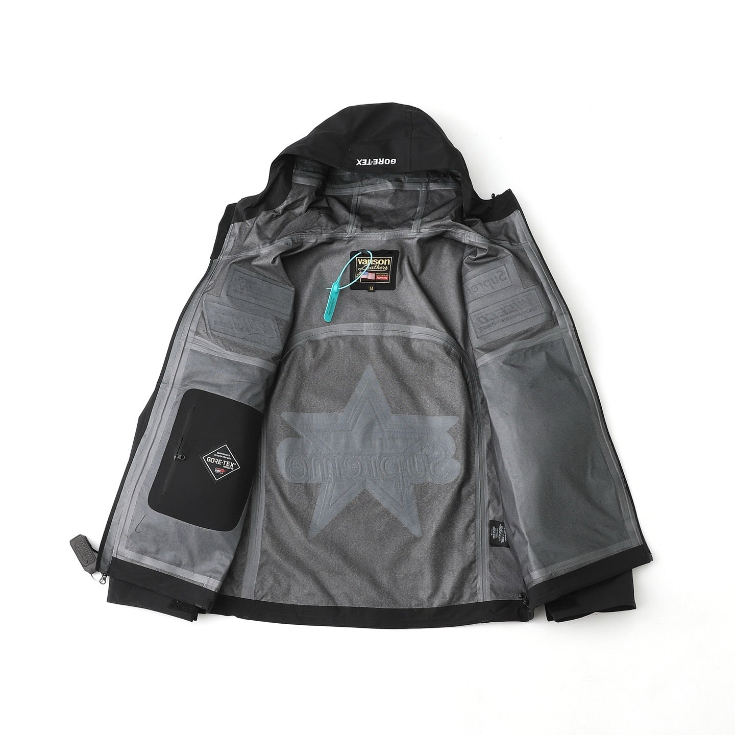 Veste Supreme Vanson en cuir GORE-TEX