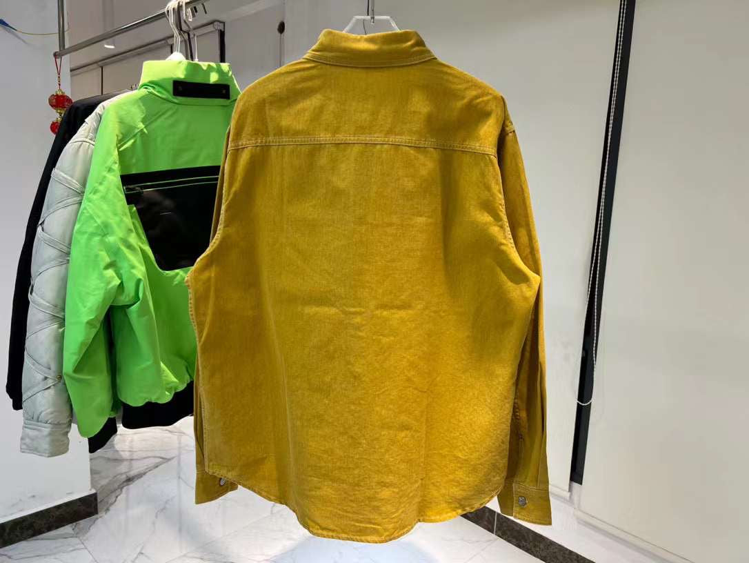 Surchemise jaune - Dior and Stone Island