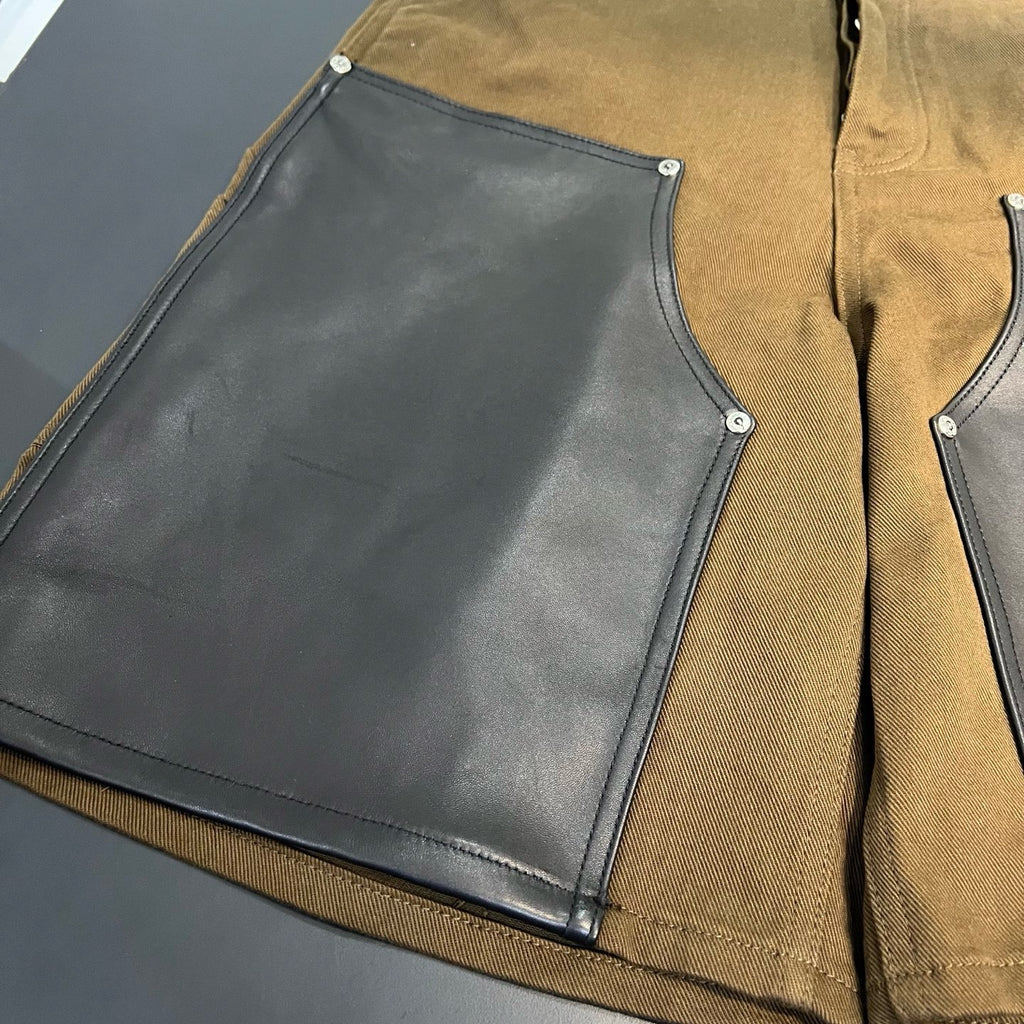 Chrome Hearts double knee short