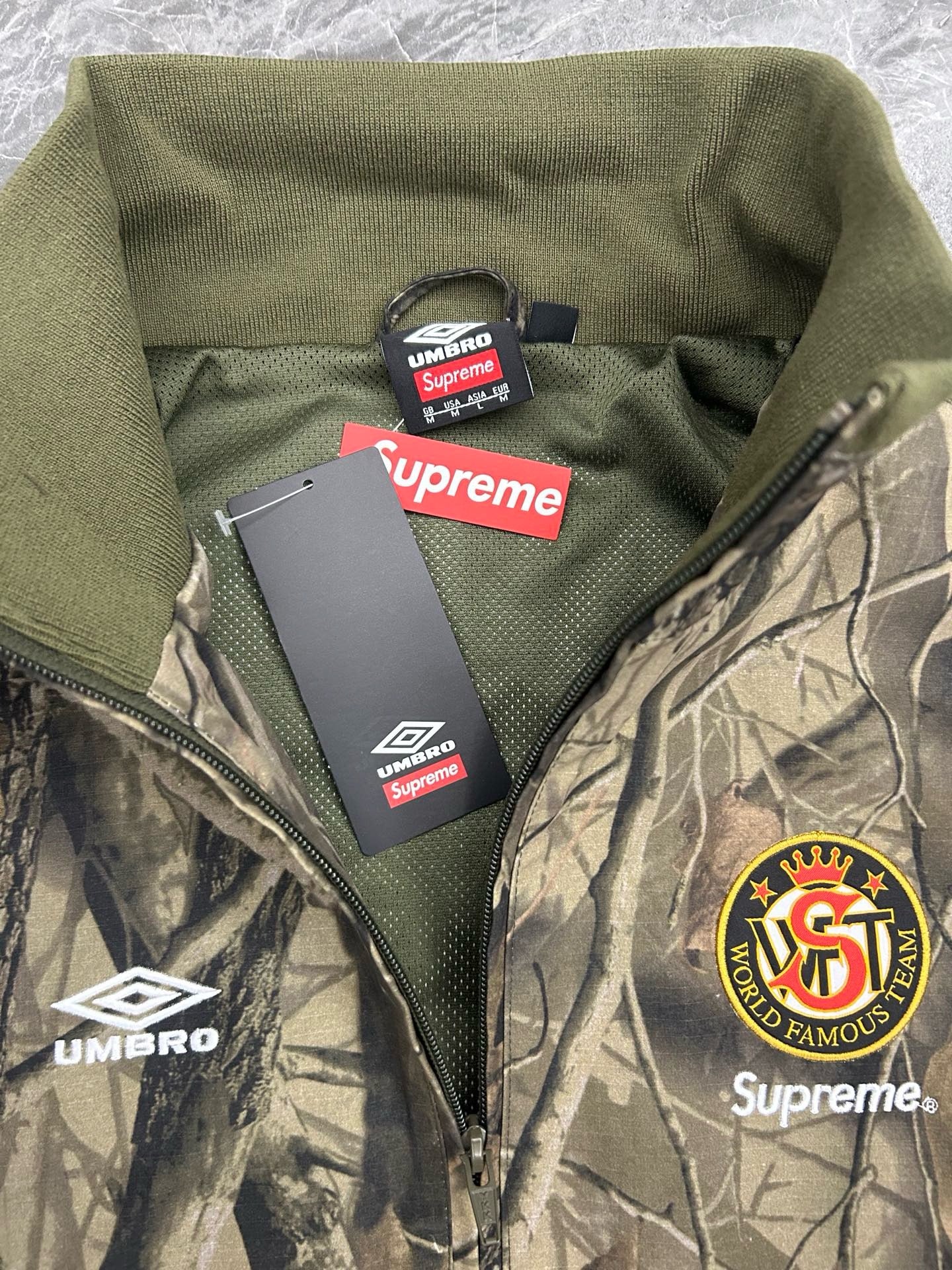 Supreme Umbro en coton ripstop (SS26) Realtree Hardwoods Camo