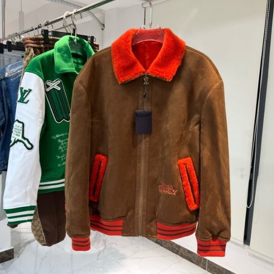 Louis Vuitton - Shearling College Blouson