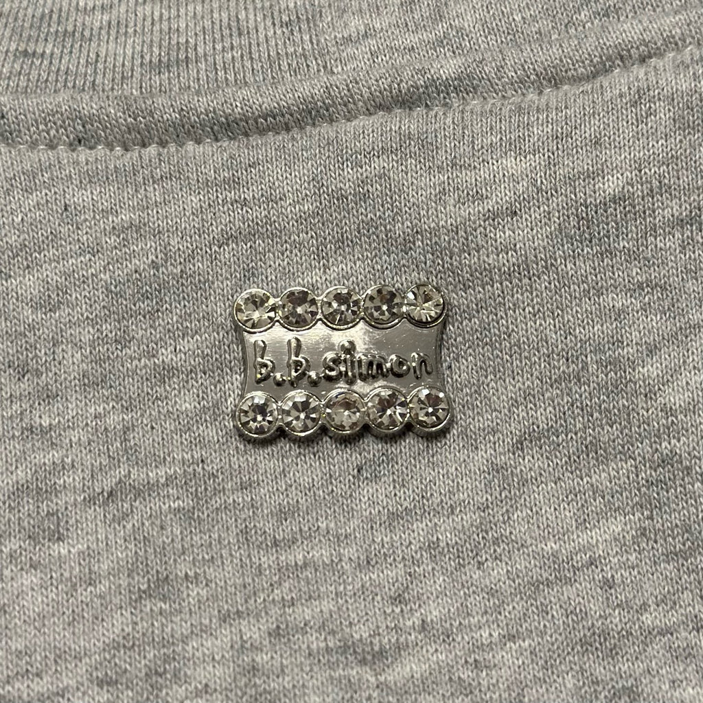 Rhinestone hoodie. SUPREME x B.B. SIMON
