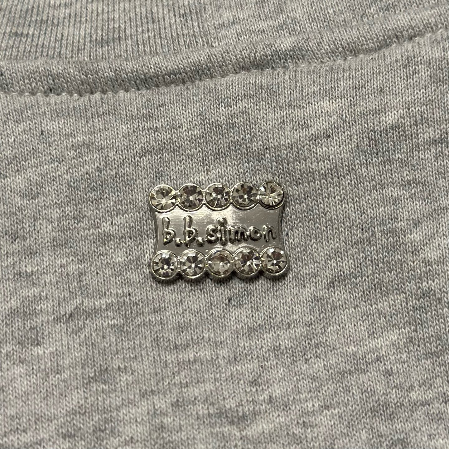 Rhinestone hoodie. SUPREME x B.B. SIMON