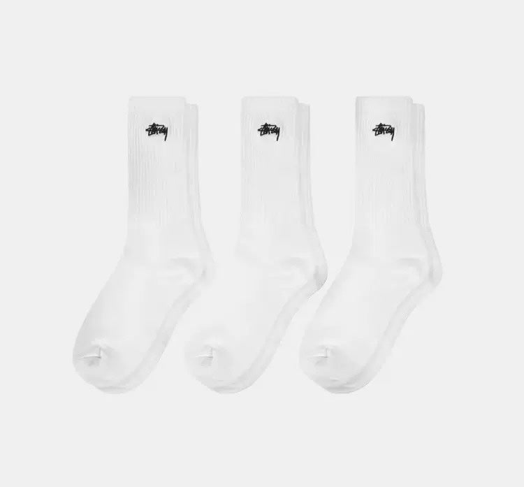 Stussy 3 Pairs Sport Socks