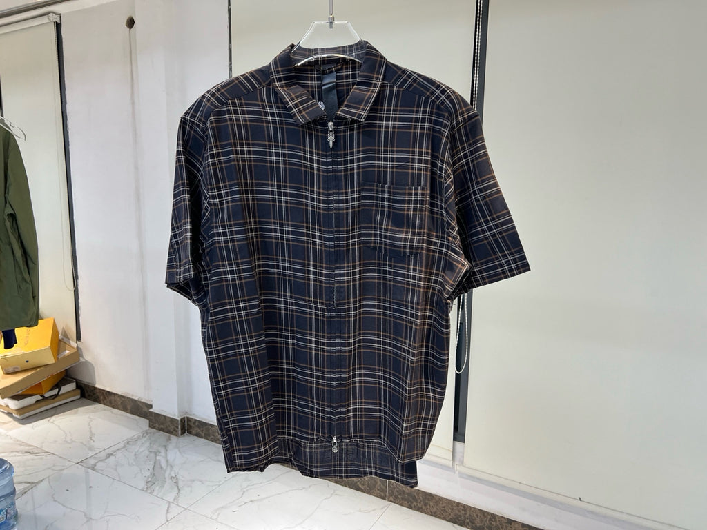 Chemise manche courte chrome hearts