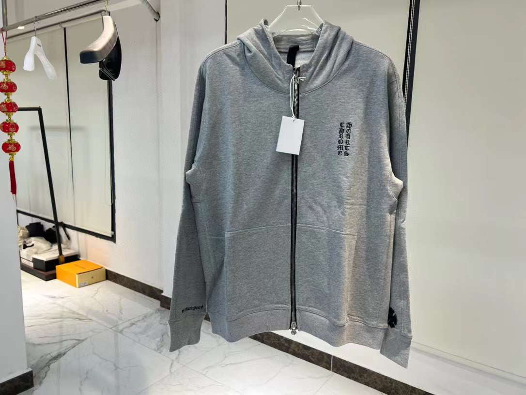 Chrome hearts Grey Hoodie