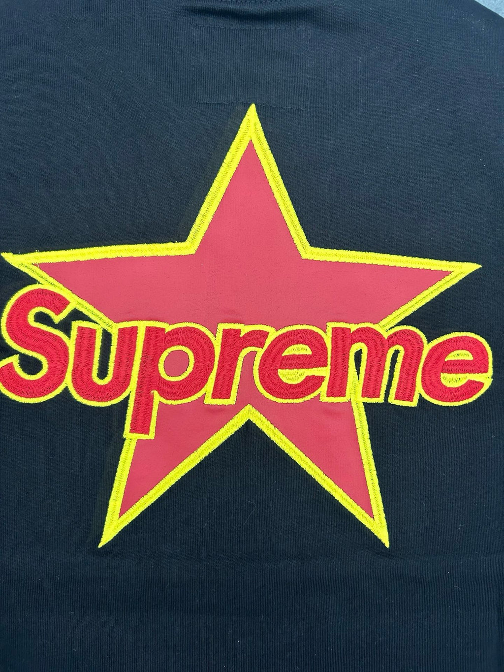 Supreme x Vanson Leathers Long-Sleeve Top Black