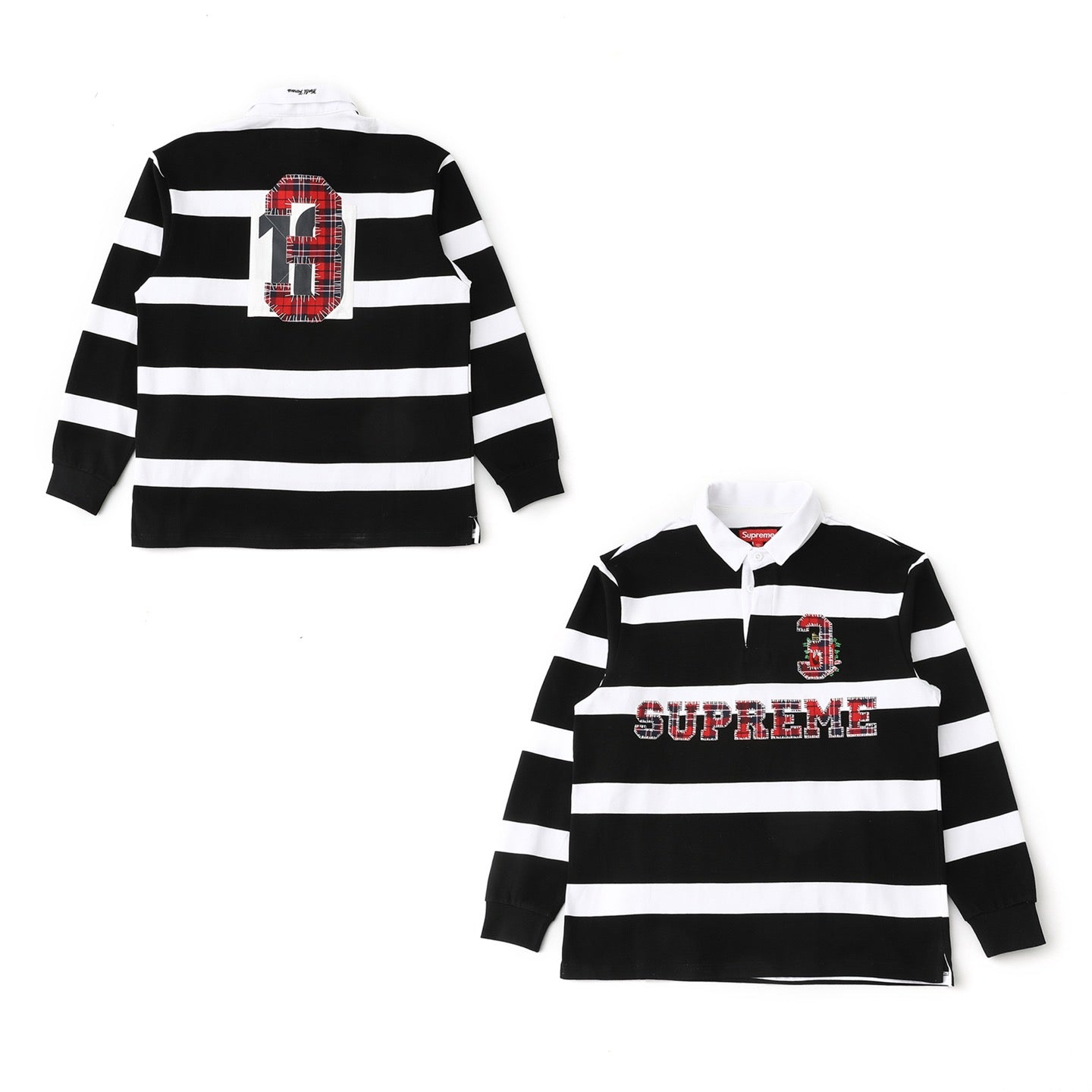 Supreme Stripe Rugby Plaid