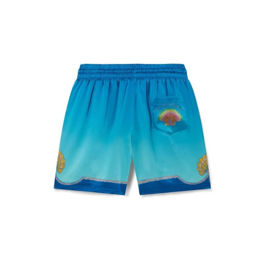 Casablanca - Coquillage Coloré Silk Shorts