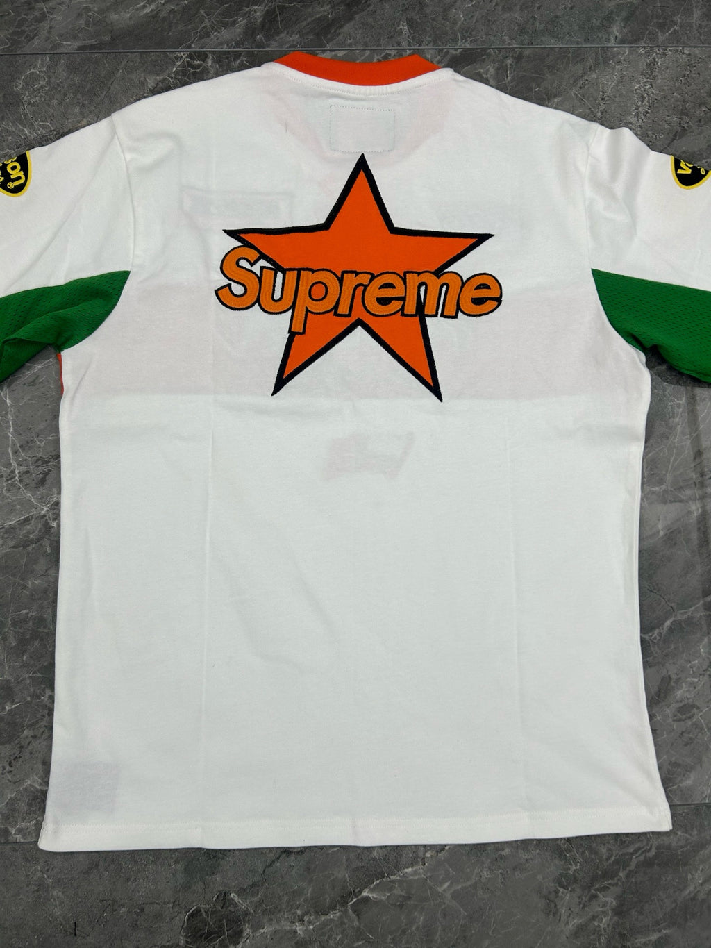 Supreme x Vanson Leathers Long-Sleeve Top white
