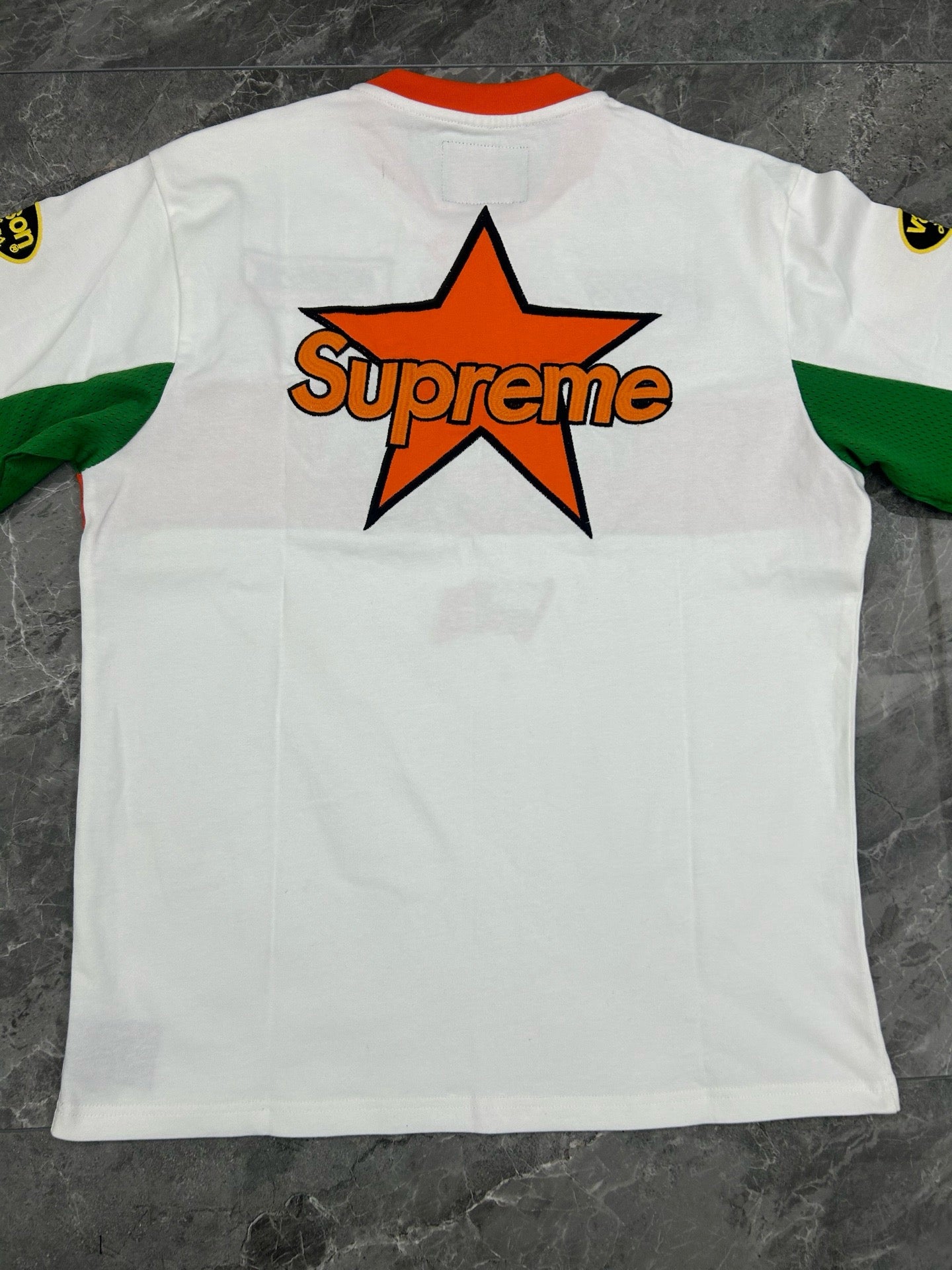 Supreme x Vanson Leathers Long-Sleeve Top white