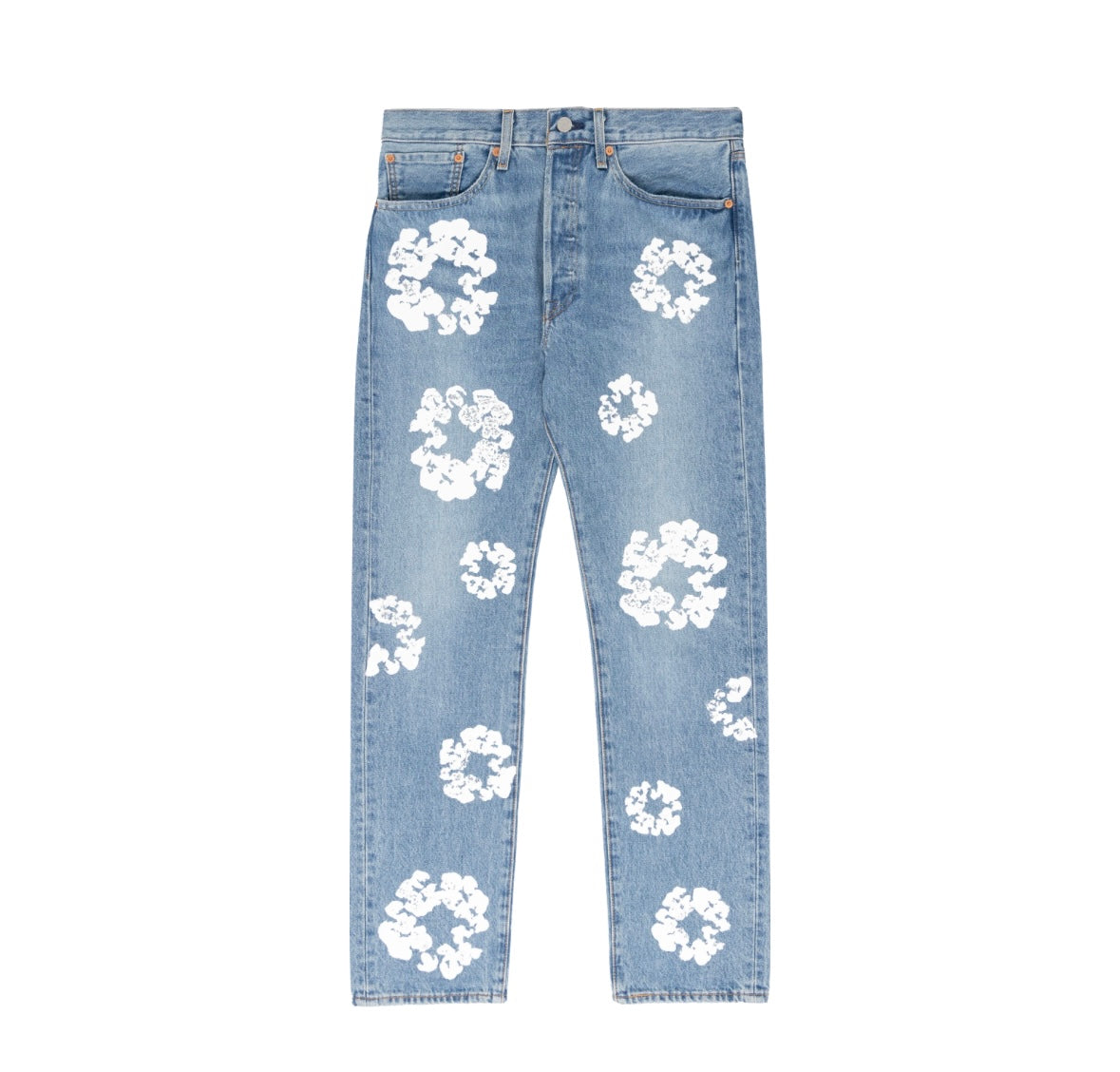 THE COTTON WREATH JEAN LIGHT WASH